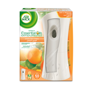 اسپری خوشبو کننده خودکار ایرویک مدل Freshmatic Max Sparkling Citrus AirWick Freshmatic Max Sparkling Citrus Automatic Air Freshener