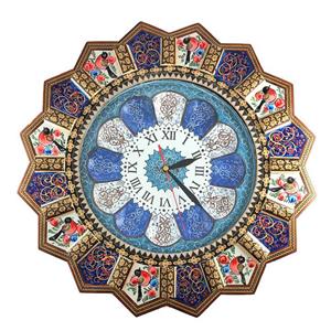 ساعت دیواری خاتم کاری کد 83 