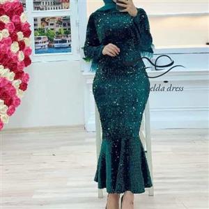 لباس مجلسی کوتاه پولکی شیک و خاص ۱۱۲۹