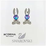 گوشواره خرگوش سواروسکی Swarovski کد 613