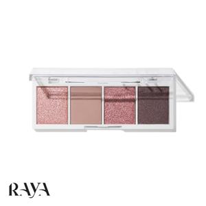 پالت سایه چشم 4 تایی مدل مینت ملت الف رنگ Rose Water