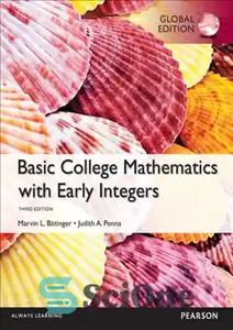 دانلود کتاب Basic College Mathematics with Early Integers – ریاضیات پایه کالج با اعداد صحیح اولیه