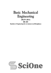 دانلود کتاب Basic Mechanical Engineering (RGVP-2011) Fourth Edition BE 203 – مهندسی مکانیک پایه (RGVP-2011) ویرایش چهارم BE 203