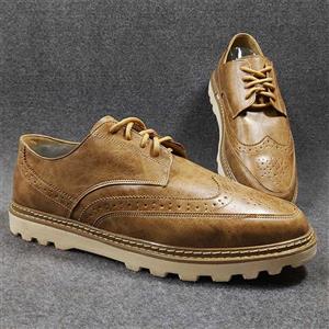 کفش کالج مردانه قهوه ای دنی