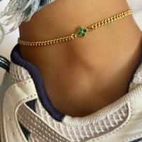 پابند زنجیری گل دار کد P9002