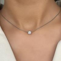 گردنبند استیل زنانه کد G10001