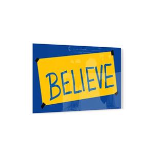 تابلو عکس طرح Believe کد tv094