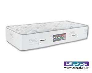 تشکدو نفره طبی فنری وگال مدل سوپر آلفا(200*60سانتی متر)