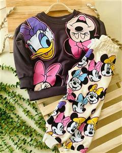 ست بلوز شلوار دخترانه زارا zara مینی موس کد ۳۹۹۷