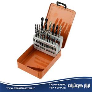 ست فلزی 18 پارچه مته چوب و آهن و الماسه AEG