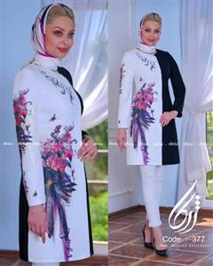 مانتو مجلسی بسیار شیک و کارشده