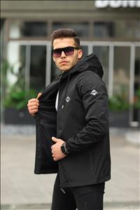 کاپشن و کت بارانی مردانه کلاه دار ضد آب و بادگیر اورجینال ترک برند Comstar کد C2 