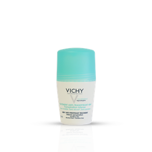 رول ضد تعریق 48 ساعته قوی ویشی مناسب پوست های حساس 50 میلی لیتر Vichy 48Hr Antiperspirant Roll-On For Sensitive Skins 50 ml