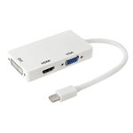 مبدل  Mini DisplayPort به HDMI، DVI و VGA مدل All in one