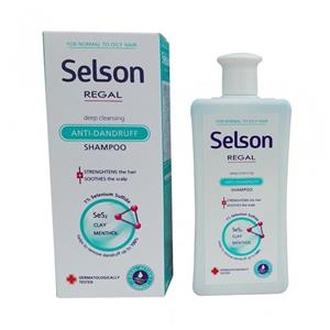 شامپو شوره سر و پاک کننده قوی مو های معمولی تا چرب رگال -- Deep Cleansing Anti dandruff Shampoo Regal Selson 
