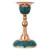 گلدان فیروزه کوب 27 سانتی متر اثر آقاجانی مدل گیلاسی