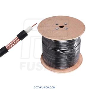 کابل کواکسیال RG59 با مغزی 0.7 شیلد 96 تک فویل (500 متر)