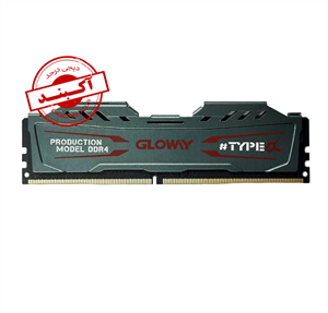 رم کامپیوتر RAM GLOWAY TYPE 8GB 2666 DDR4 در حد نو 