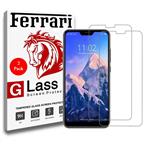 محافظ صفحه نمایش فراری مدل Ultra Clear Crystal مناسب برای گوشی موبایل شیائومی Redmi 6 Plus مجموعه دو عددی