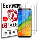 محافظ صفحه نمایش فراری مدل Ultra Clear Crystal مناسب برای گوشی موبایل شیائومی Redmi Note 5 Pro مجموعه سه عددی