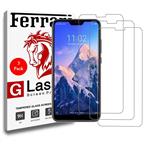 محافظ صفحه نمایش فراری مدل Ultra Clear Crystal مناسب برای گوشی موبایل شیائومیRedmi 6 Plus مجموعه سه عددی