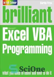 دانلود کتاب Brilliant Excel VBA Programming. Ken Bluttman – برنامه نویسی درخشان اکسل VBA. کن بلاتمن