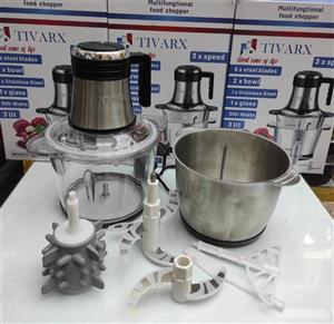 خردکن دو کاسه سیر پوست کن دار تیوارکس TIVARX