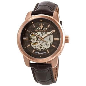 ساعت مچی چرم مردانه اتوماتیک مازراتی Maserati R8821121001