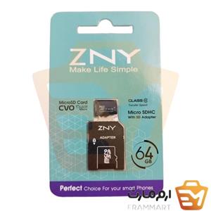 کارت خوان ZNY Micro SD Card CVO 64GB 