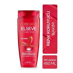 شامپو و نرم کننده 2in1 لورآل Elseve محافظ موهای رنگ شده 450 میلی لیتر