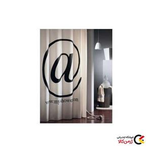 پرده حمام 180 در 200 سانتی‌متری مدل sealkin طرح دار برند ونکو آلمان