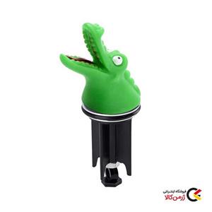 در پوش راه آب سه بعدی مدل Alligator برند ونکو طرح تمساح سبز