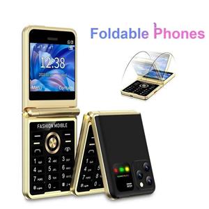 گوشی ساده تاشو چهار سیم کارت مدل VIP P21 foldable