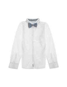 پیراهن نخی آستین بلند پسرانه Eau Boys Cotton Long Sleeve Shirt Eau