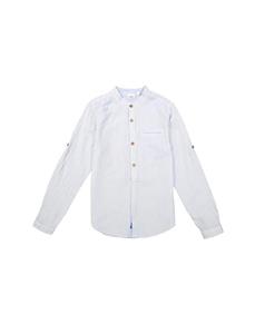 پیراهن نخی آستین بلند پسرانه Eau Boys Cotton Long Sleeve Shirt Eau