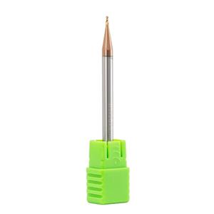 فرز انگشتی بال نوز الماس قطر 1 OEM مدل 2F-R.05*D4*50 HRC55