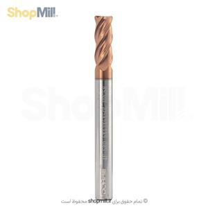 فرز انگشتی الماس 5 تیپ R0.5 طول 50 دوهره (DOHRE) مدل 4F-5R0.5*13*5*50L-HRC58