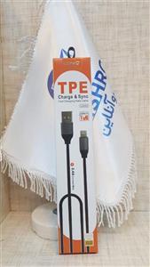 کابل شارژ و انتقال دیتا میکرو یو اس بی(MICROUSB) الدینیو (LDNIO) مدل LS442 با طول 1 متر