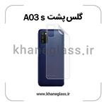 گلس پشت شفاف سامسونگ A03 s