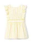 پیراهن نخی بدون آستین نوزادی دخترانه  Baby Girls Cotton Sleeveless Dress