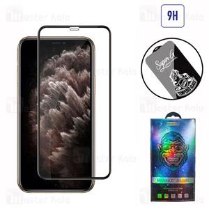 گلس تمام صفحه تمام چسب آیفون Apple iPhone 11 Pro Max / XS Max Super G Glass