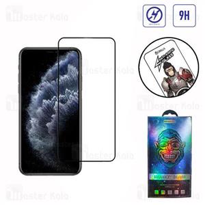 گلس تمام صفحه تمام چسب آیفون Apple iPhone 11 Pro Max / XS Max Gorilla Anti Static Glass