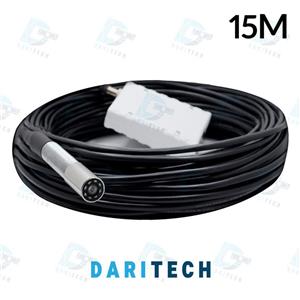 دوربین آندوسکوپی صنعتی شلنگی و بازرسی چاه و لوله ۱۵متری