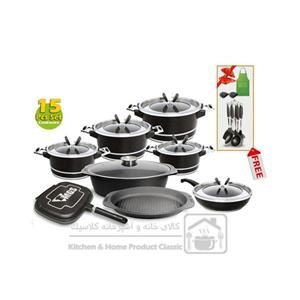 سرویس 15 پارچه داخل گرانیت MGS مدل جرمنی