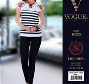 تی شرت شلوار زنانه ترک - 10225 VOGUE