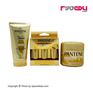 پک ماسک مو ترمیم کننده پنتن مناسب موی آسیب دیده و شکننده panten