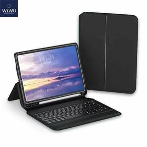 کاور کیبورد اسمارت آیپد 10.2/10.5 برند ویوو مشکی Keyboard WIWU Smart Folio10.2”&10.5” 2019 Black
