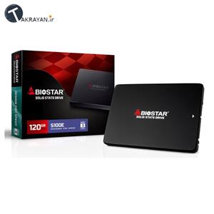 حافظه اس دی بایوستار مدل 100 S100 GB 120 BIOSTAR S100E SATA3 SSD 120GB 