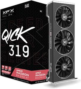 کارت گرافیک گیمینگ XFX Speedster QICK319 Radeon RX 6750XT CORE با 12 گیگابایت GDDR6 HDMI 3xDP، AMD RDNA 2 RX-675XYJFDP