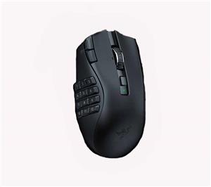 ماوس گیمینگ Razer Naga V2 HyperSpeed ​​Wireless MMO: 19 دکمه قابل برنامه ریزی - فناوری HyperScroll - حسگر نوری Focus Pro 30K - سوئیچ های مکانیکی موس Gen-2 - عمر باتری تا 400 ساعت